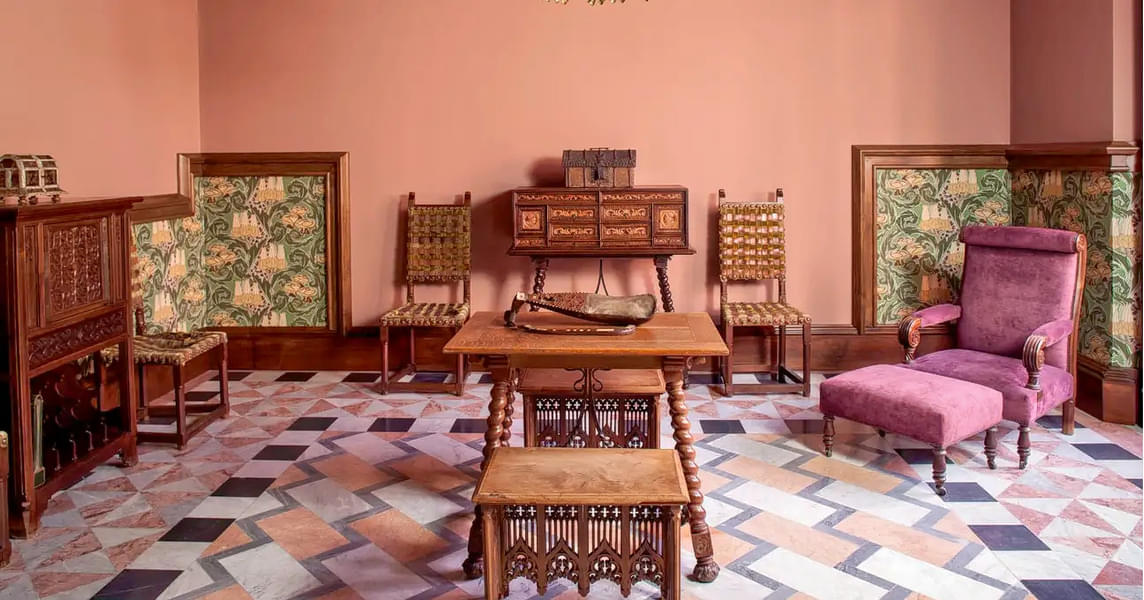 Have a look at the unique furniture of the house