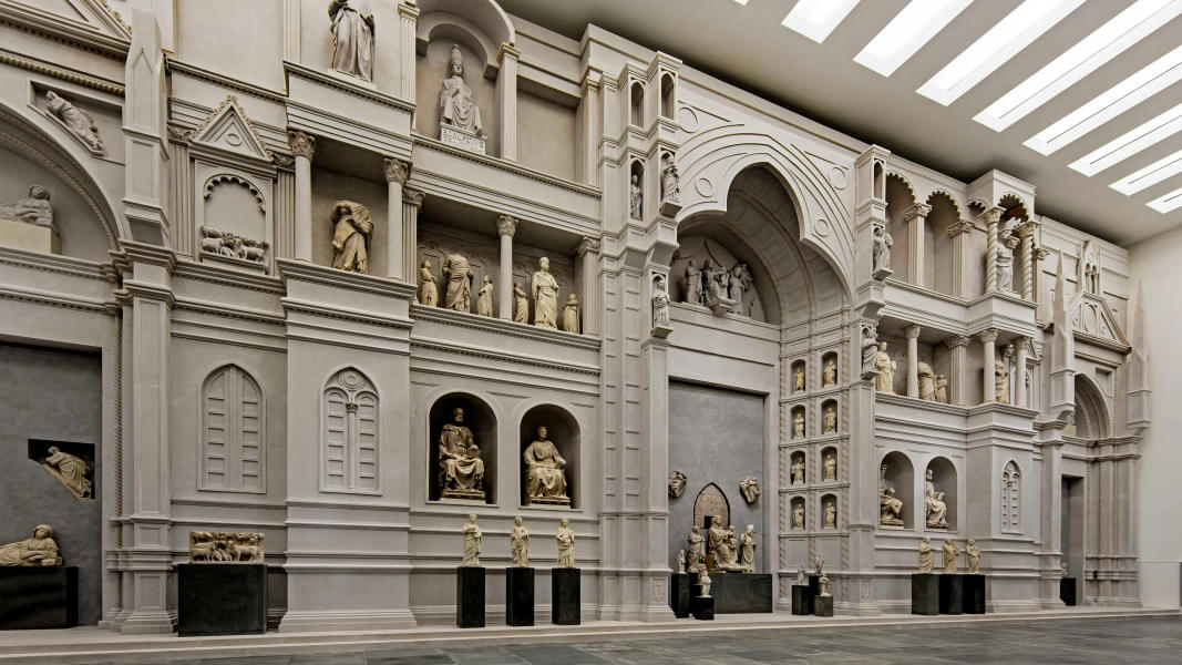 See the original art work at the Opera del duomo museum florence