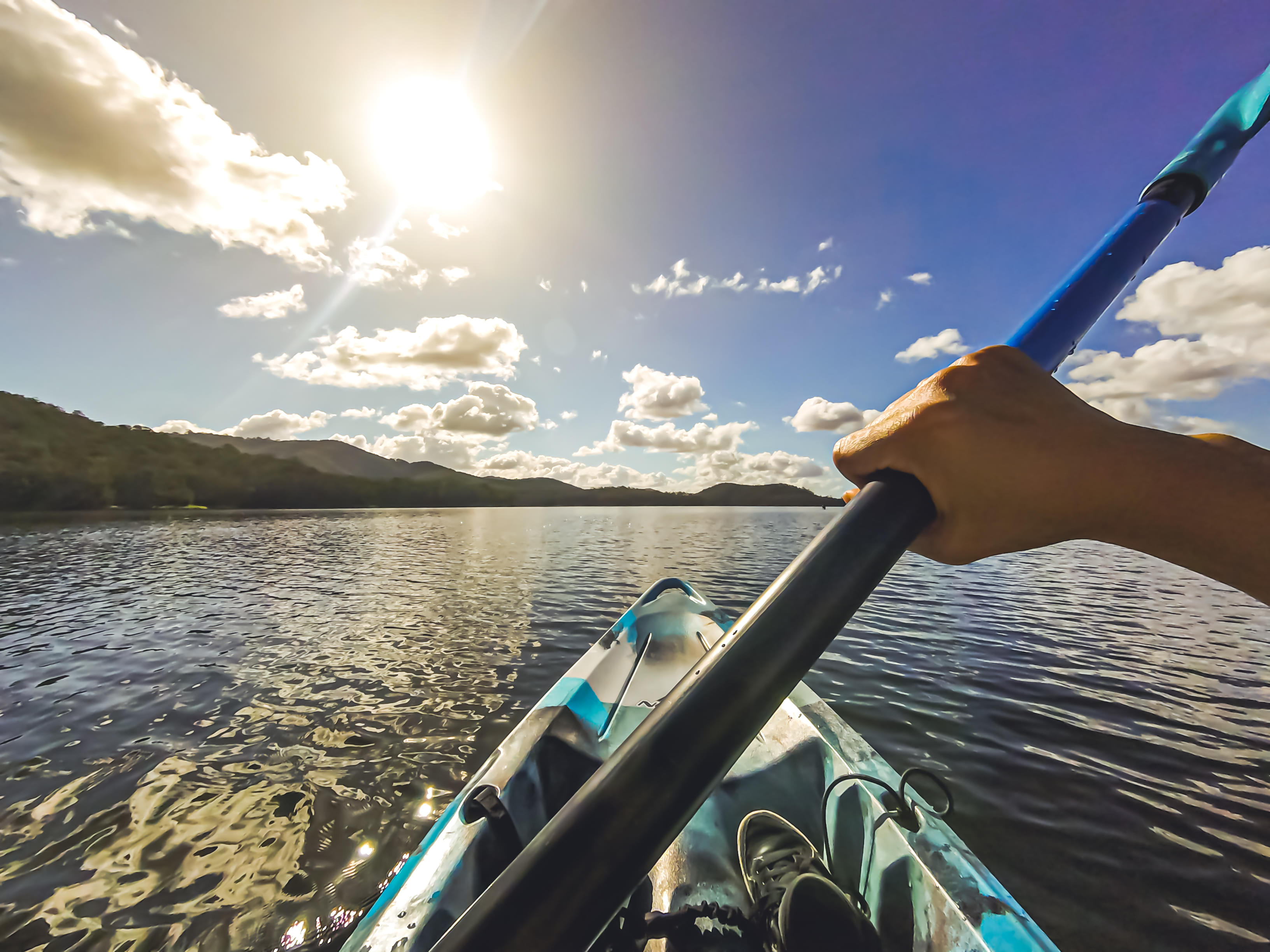 Kayaking tour at the gold coast beaches