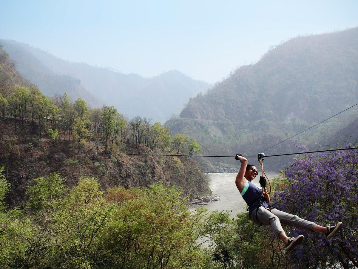 Zipline in Rishikesh