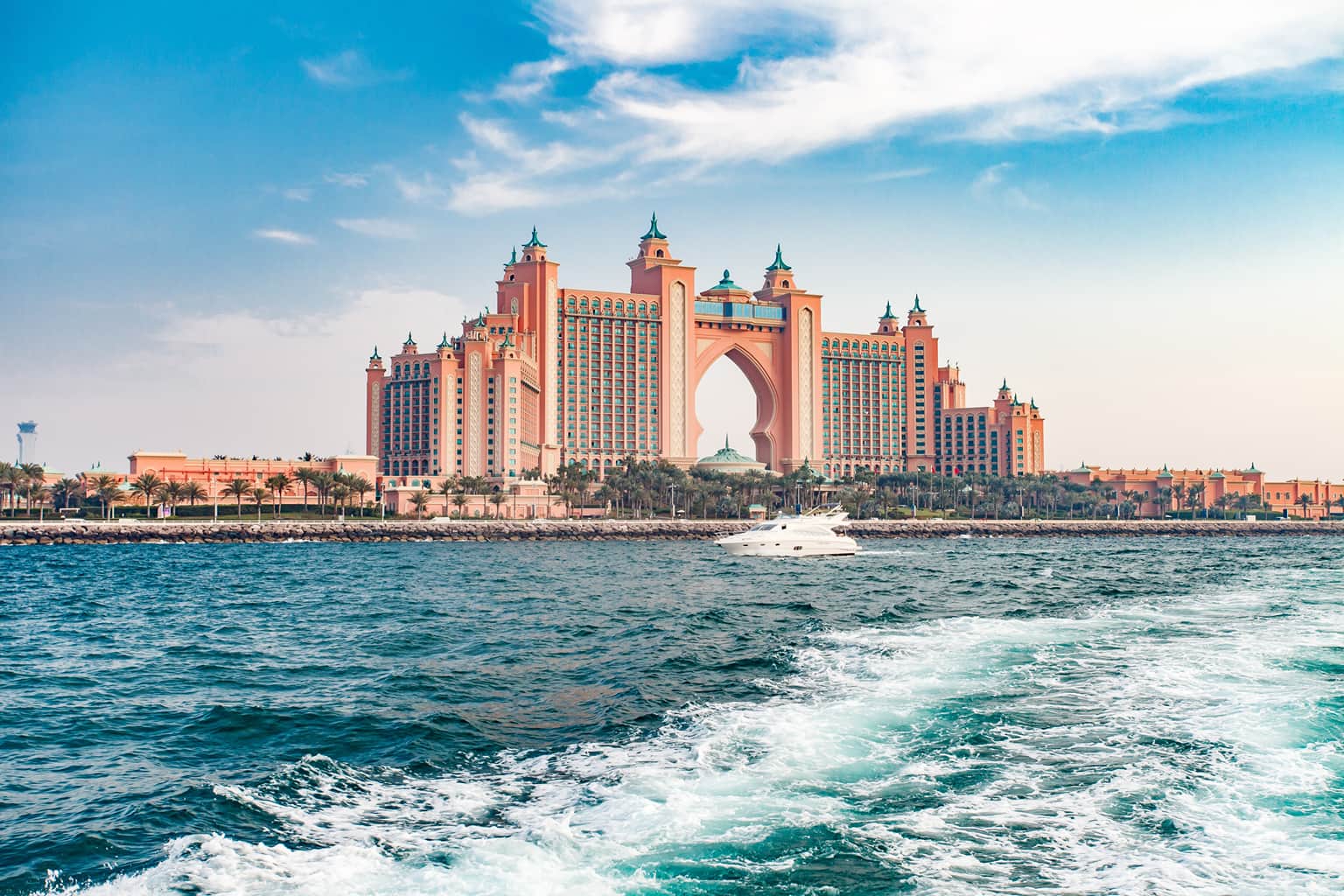 Stunning architecture of Atlantis the Palm