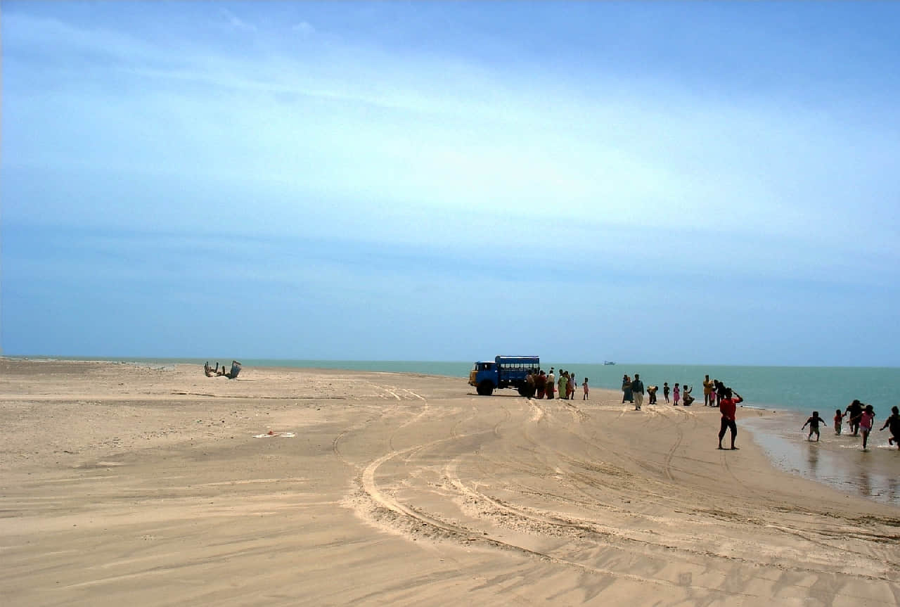 Dhanuskodi Beach, <em>Rameswaram</em>