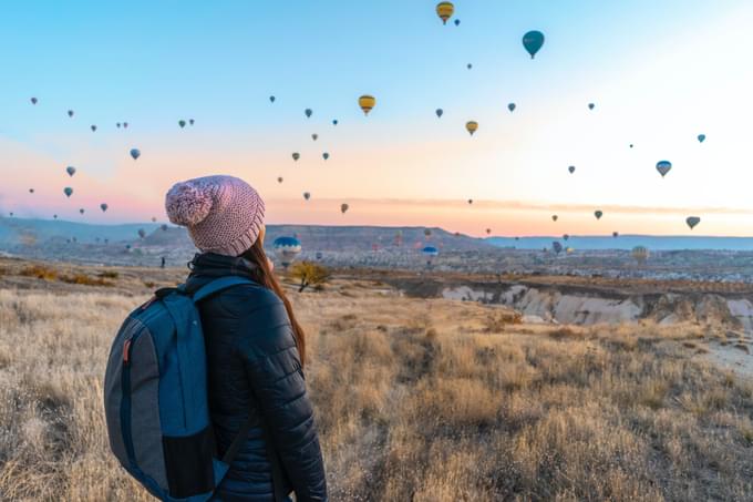 Best Place to Watch Hot Air Balloons Cappadocia