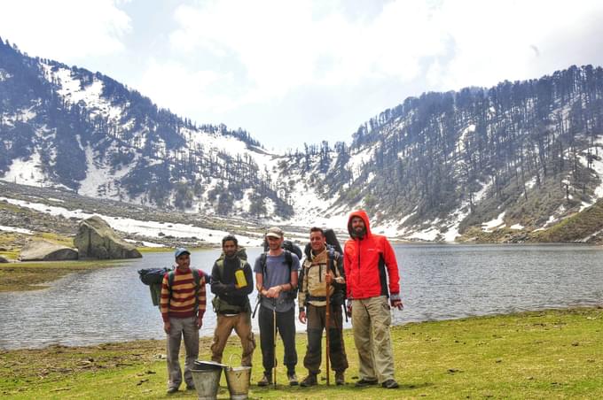 trek to kareri lake