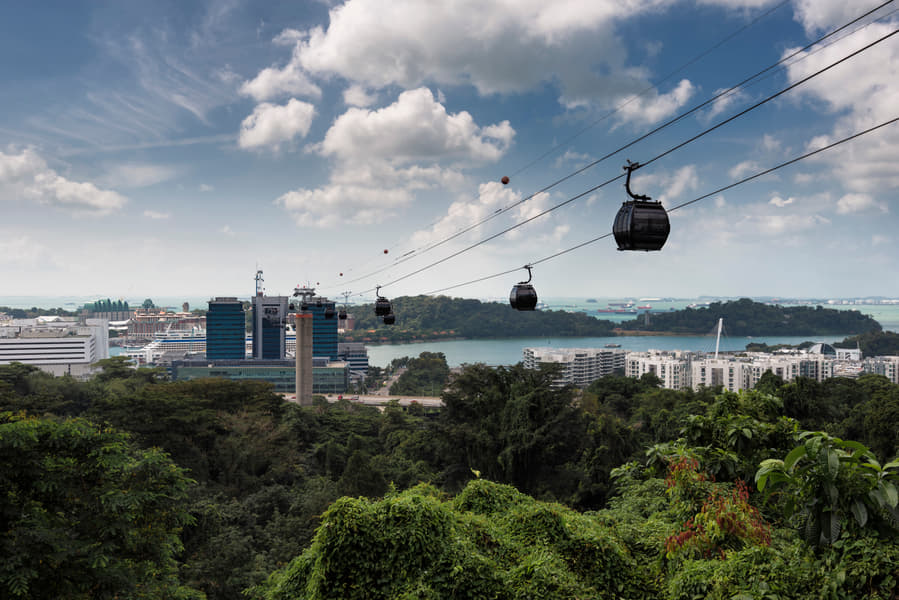 Singapore Cable Car Sky Pass and Madame Tussauds Combo Pack Image