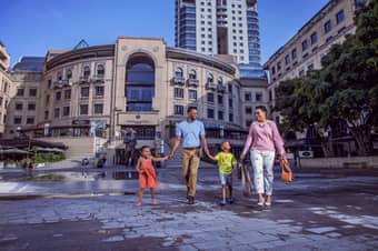 Explore the Mandela Square of Johannesburg