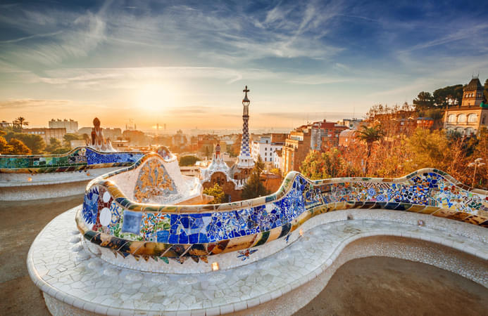 Benches at Park Güell
