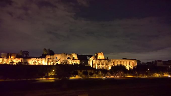 Palatine Hill at Night