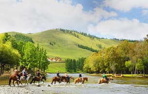 Enjoy horse ride in Terelj National Park