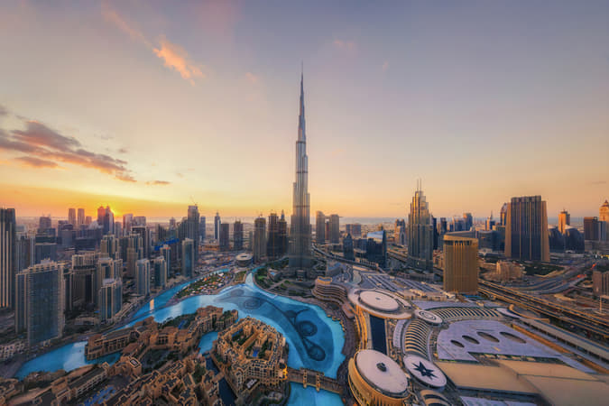 The Burj Khalifa's breathtaking beauty is unrivalled