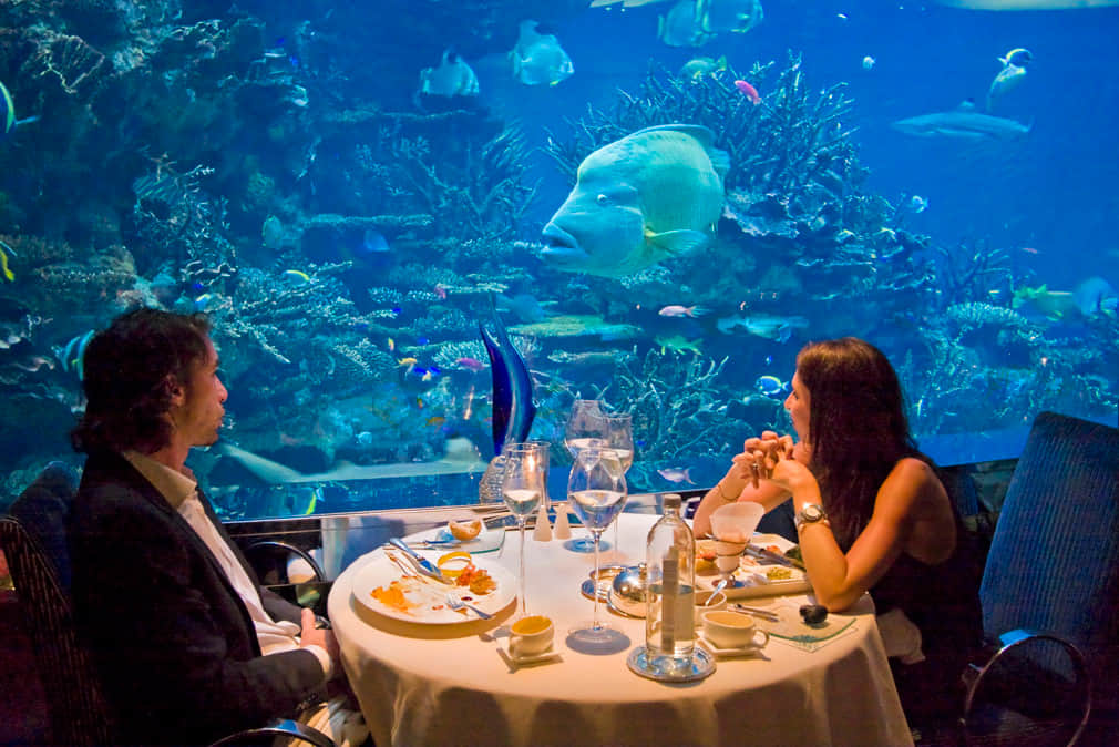 Dinner at Burj Al Arab