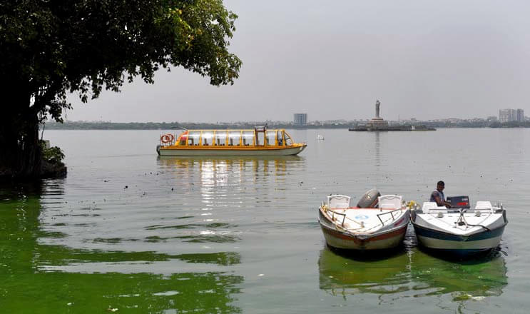 Hussain Sagar Boating Point Hyderabad Telangana