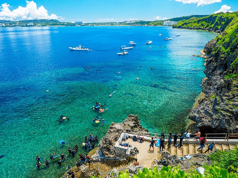 Blue Cave Okinawa Snorkeling Tour