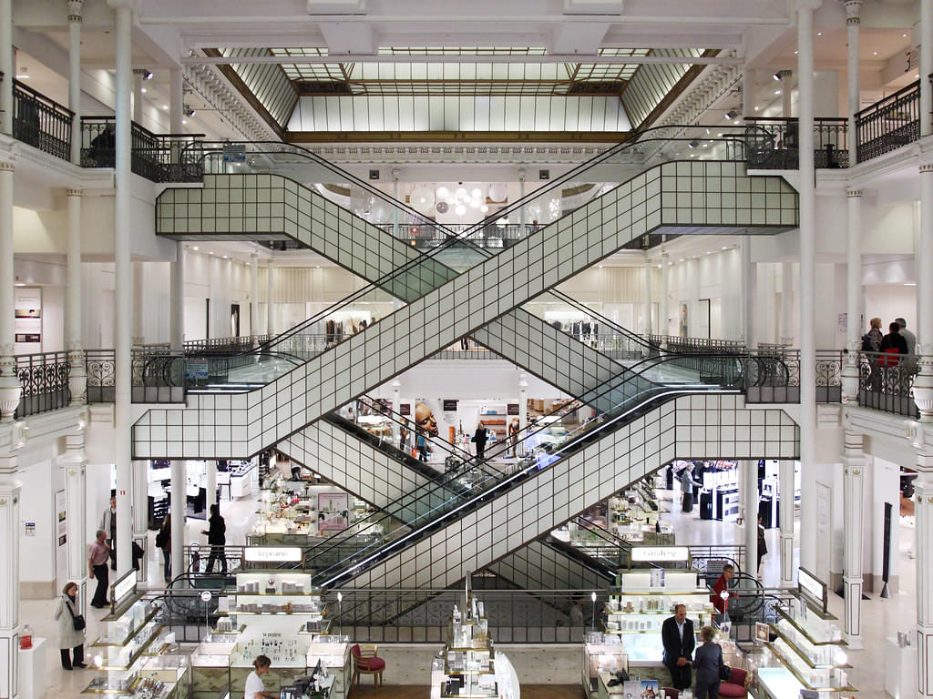 Shopping Near Eiffel Tower Paris
