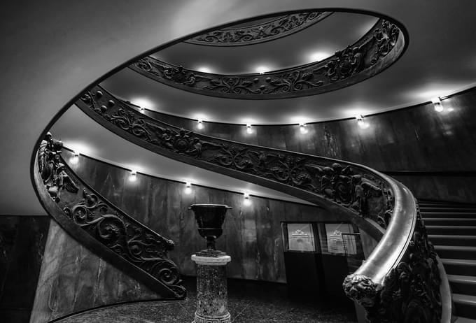 Spiral Staircase In Vatican Museum