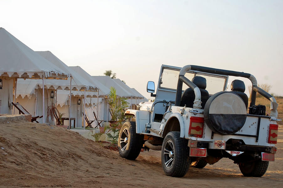 Jeep Safari In Pushkar Image