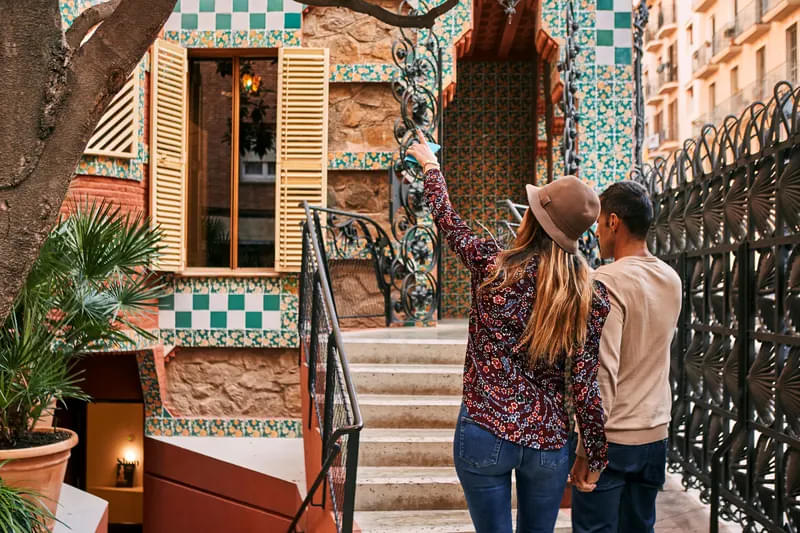 Marvel at the gorgeous architecture of Casa Vicens