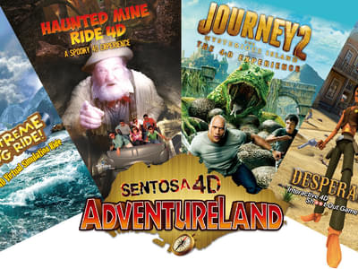 Visit Sentosa 4D Adventureland and have 4D cinema experience