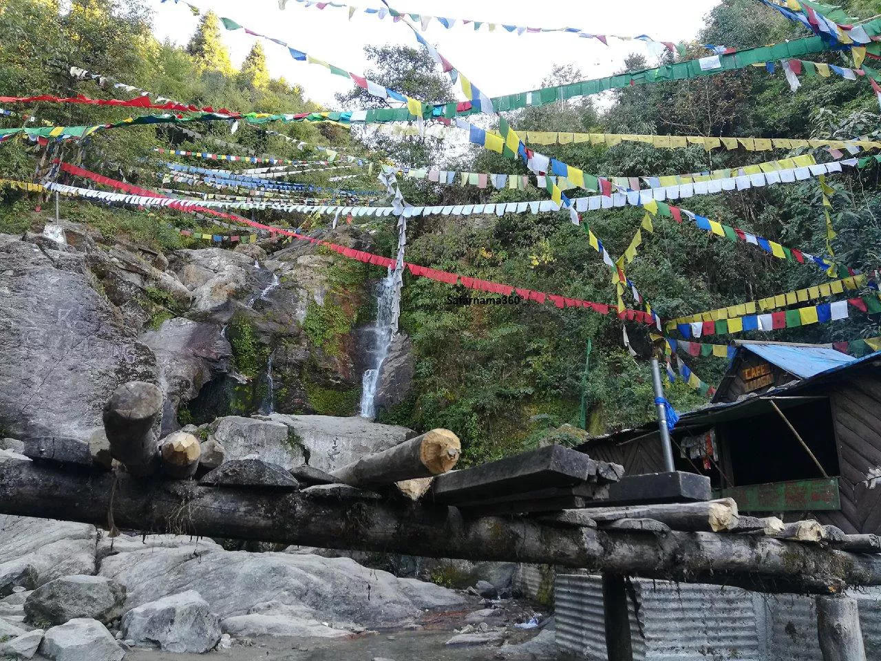 Lhasa Waterfall Overview