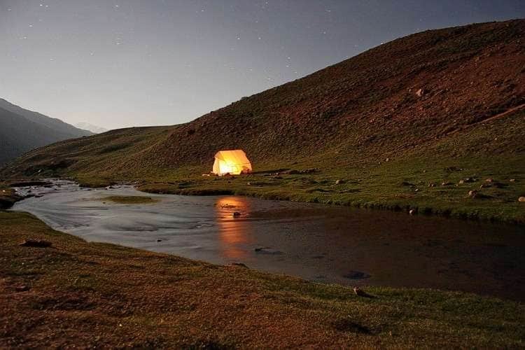 Camping at Chandratal Lake