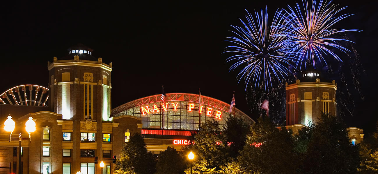 Watch the one-of-a-kind fireworks over Navy Pier