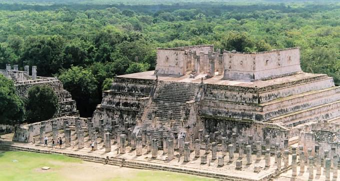 Temple of the Warriors Chichen Itza