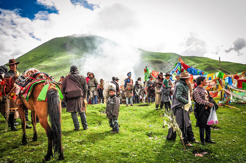 The Grand Party Of Tibetan Nomads