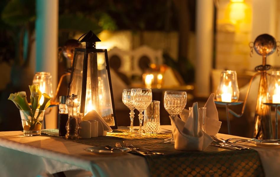 Cabana Candlelight Dinner at The Claridges Image