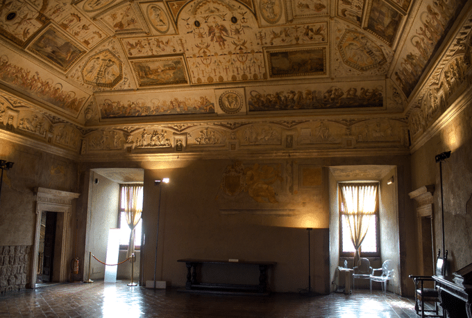 castel sant'angelo interior