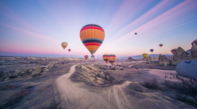 Hot Air Balloon in Tuscany