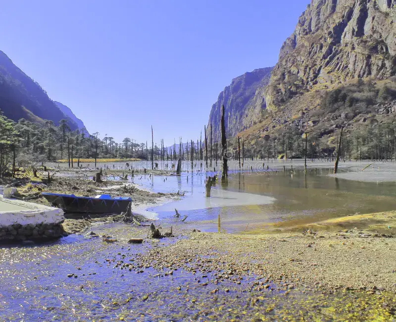 Trek to the Sangetser Lake