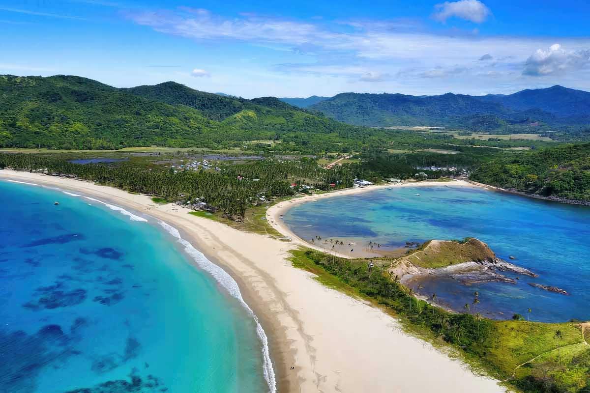 Nacpan Beach Overview