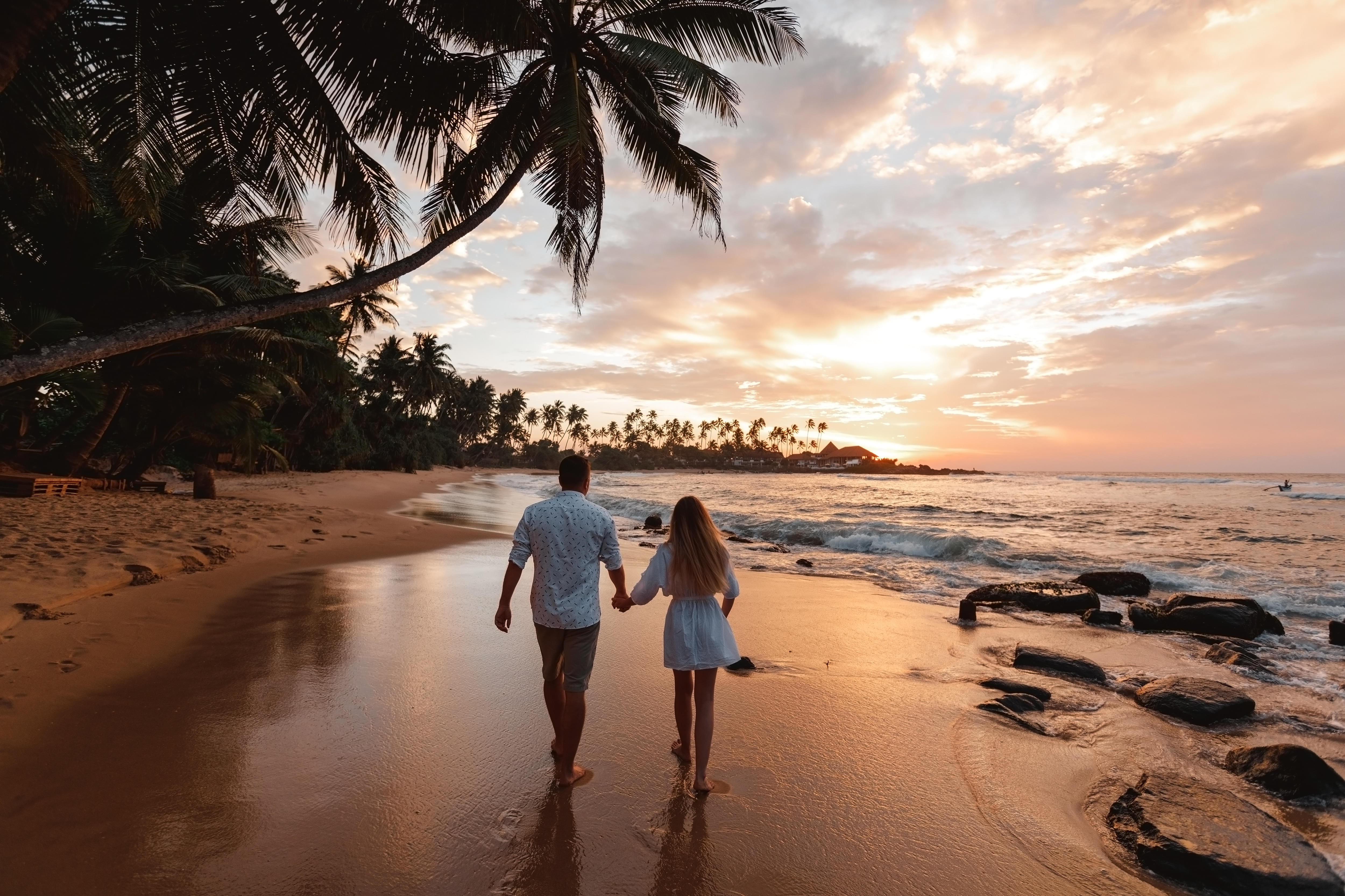 Sunrise views of Bentota Beach