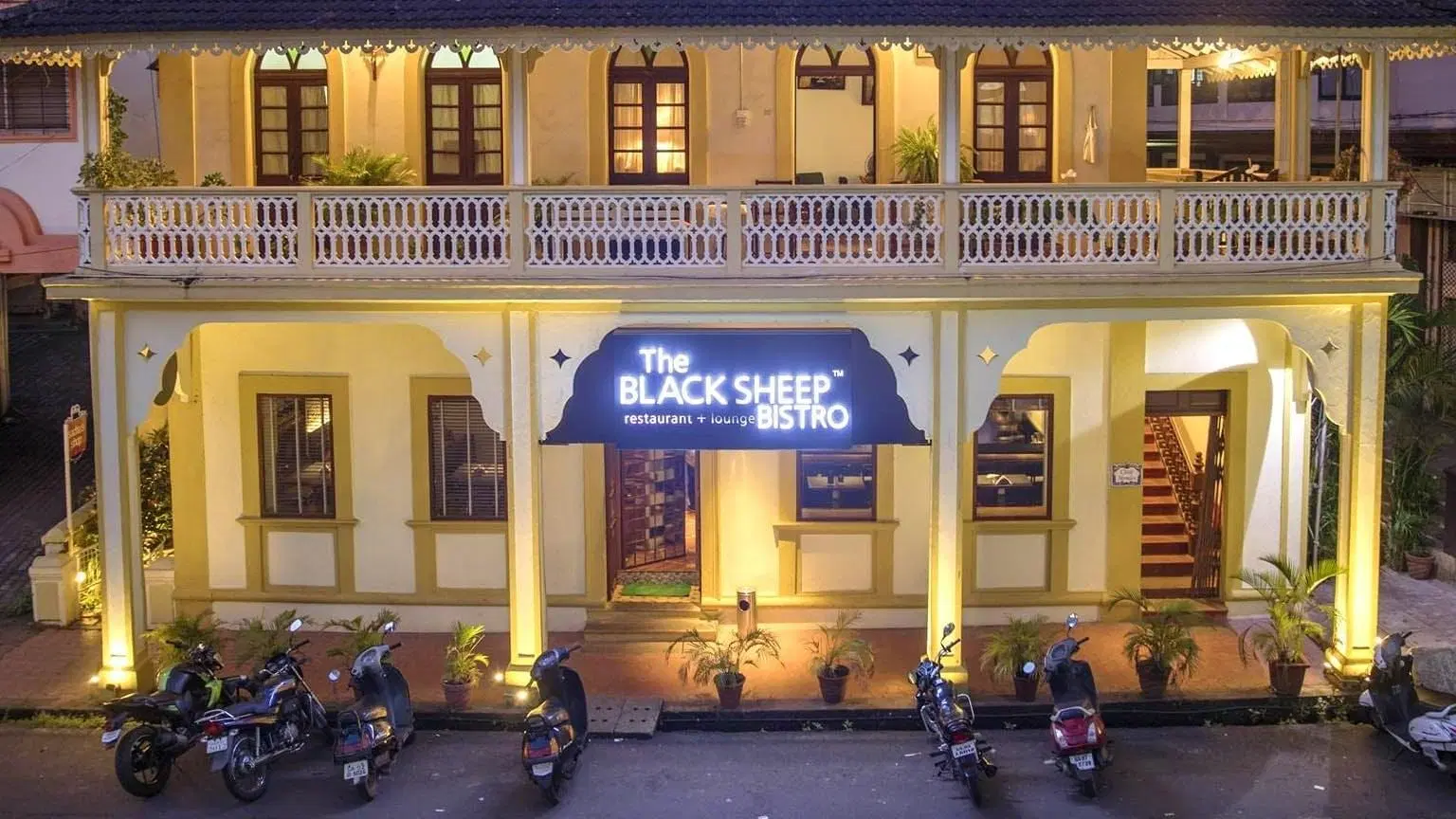 The Black Sheep Bistro , <em>Goa</em>