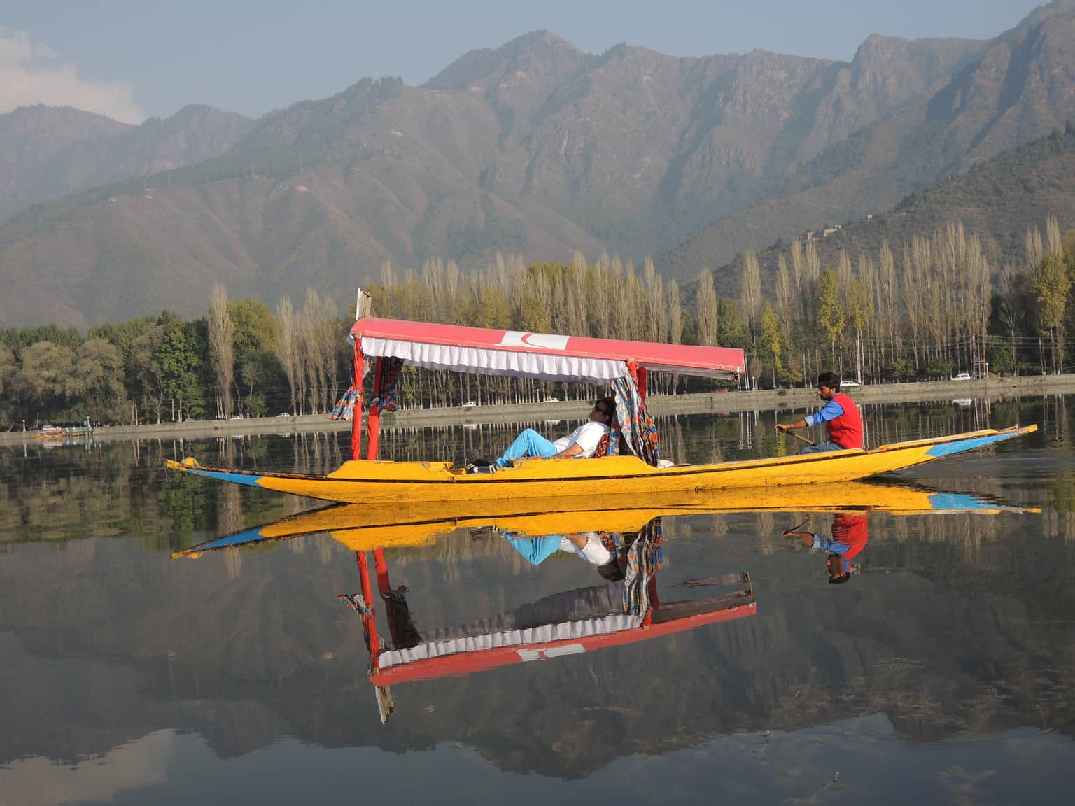 Enjoy a boat ride