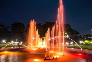 Enjoy the Musical Fountain Show