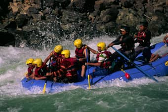 Conquer the wild waters and have fun with your friends