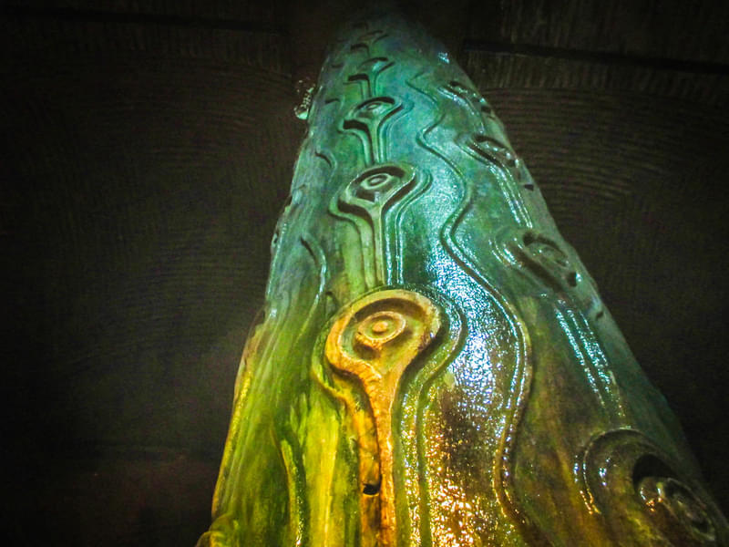 The Weeping Column Of Basilica Cistern