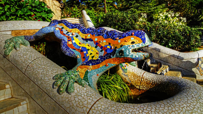 Park Guell Dragon