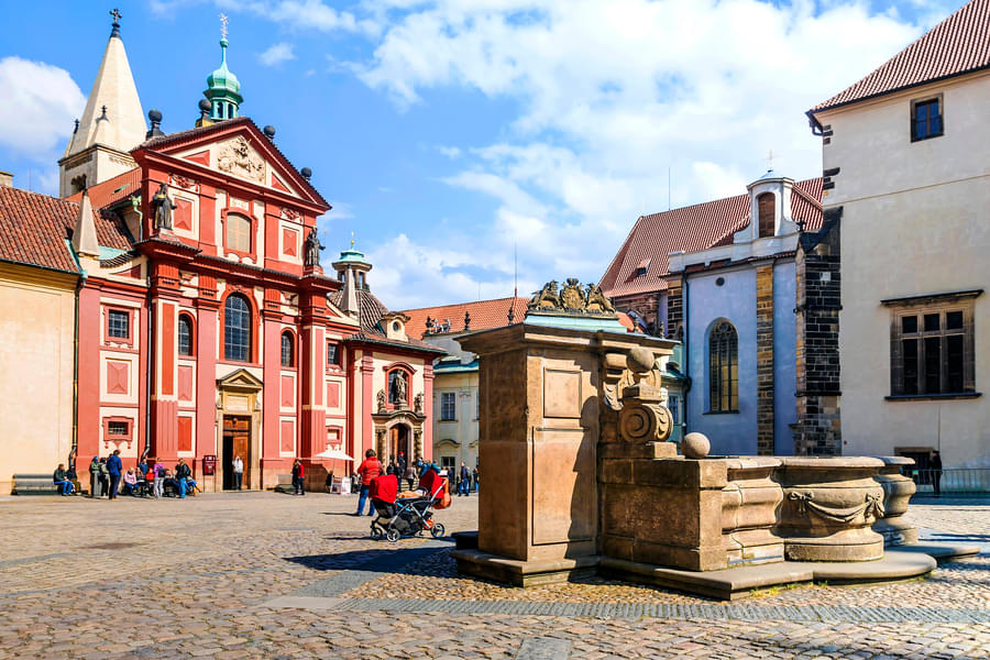 See St. George's Basilica, the oldest surviving church in Prague