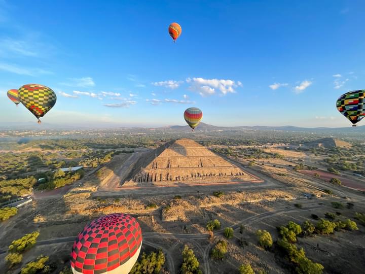Teotihuacan Air balloon Flight