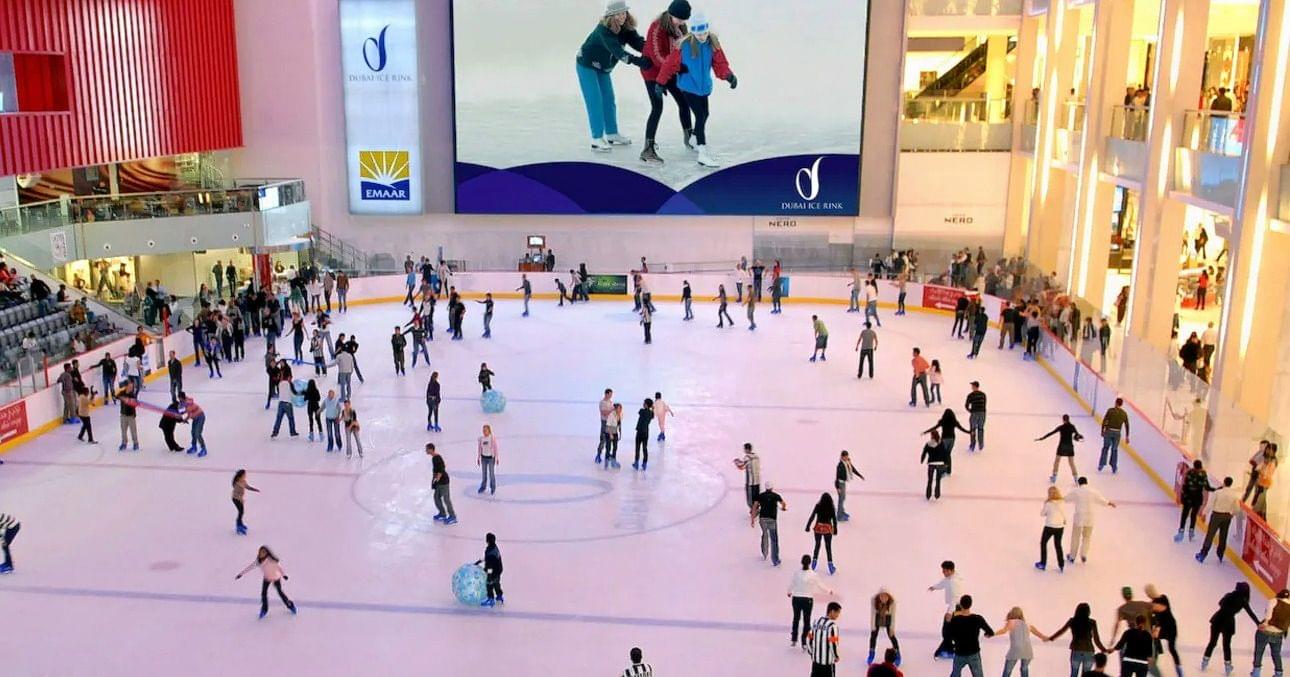 Enjoy Skating At Dubai Ice Rink
