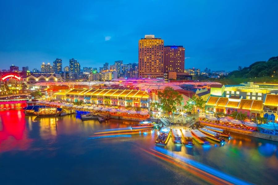 Enjoy Singapore’s Best Nightlife at Clarke Quay