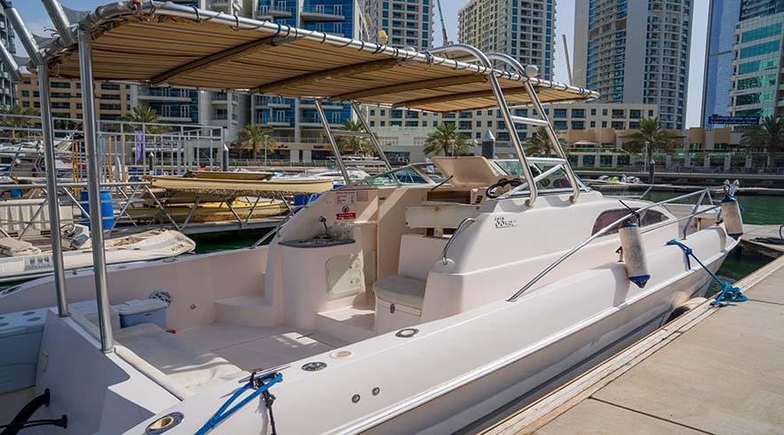 Yacht Rental Dubai Marina Image