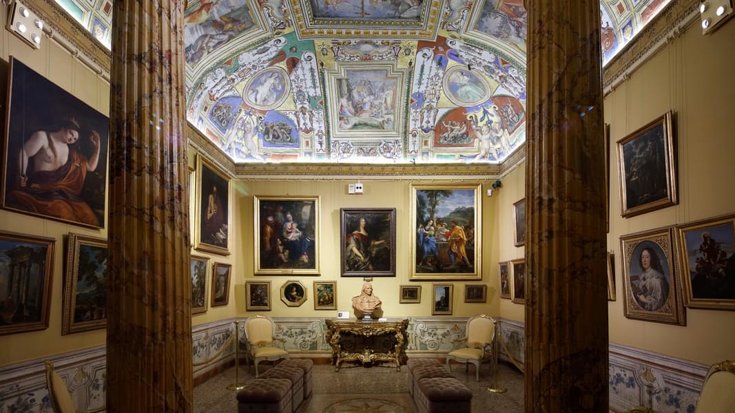 See the paintings of famous Italian painters i.e. Caravaggio & Guido Reni