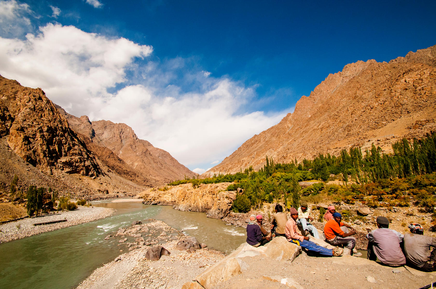 Drive along the rivers of Ladakh to discover the majestic region's hidden treasures.