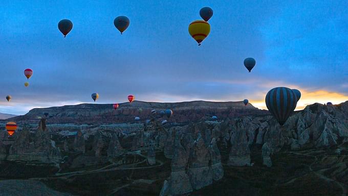 Cappadocia hot air balloon