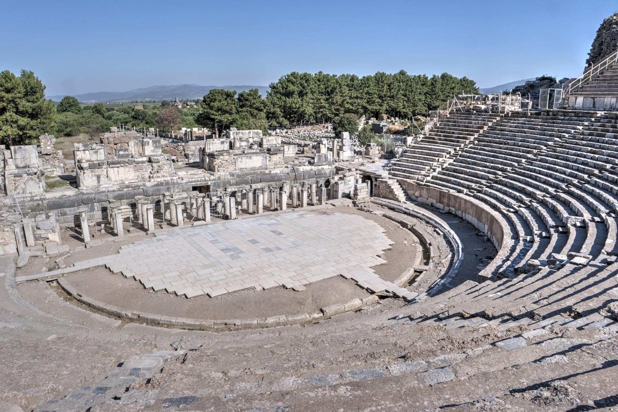 Ephesus Ancient Greek Theatre Overview