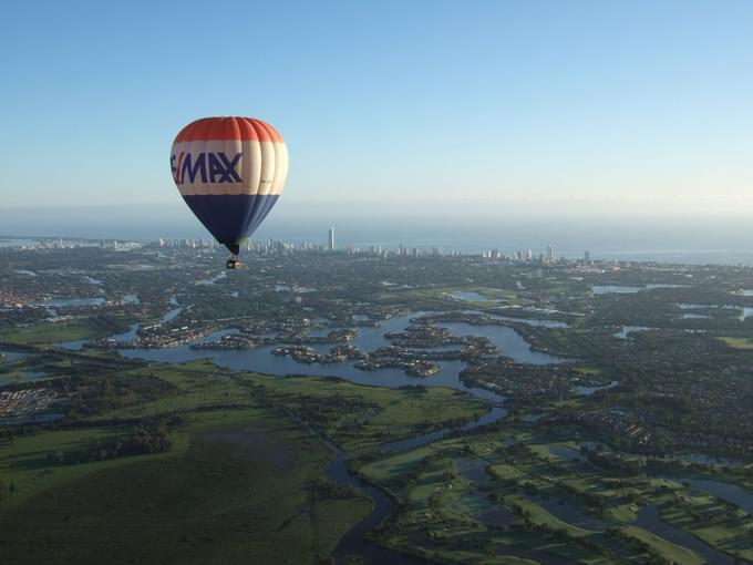 Hot air balloon Gold Coast Ride