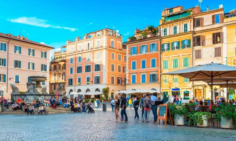 4 places to visit in rome Trastevere